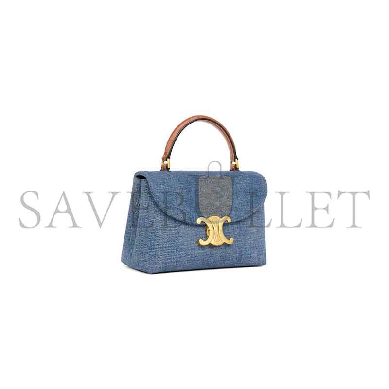 Ce**e teen nino bag in denim 118112gff.05dt (20.5*13*8cm)